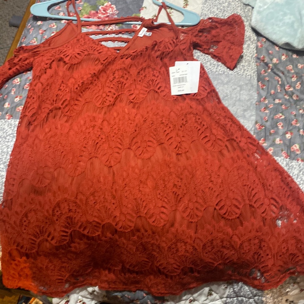 Women’s dress small red orange kinda color